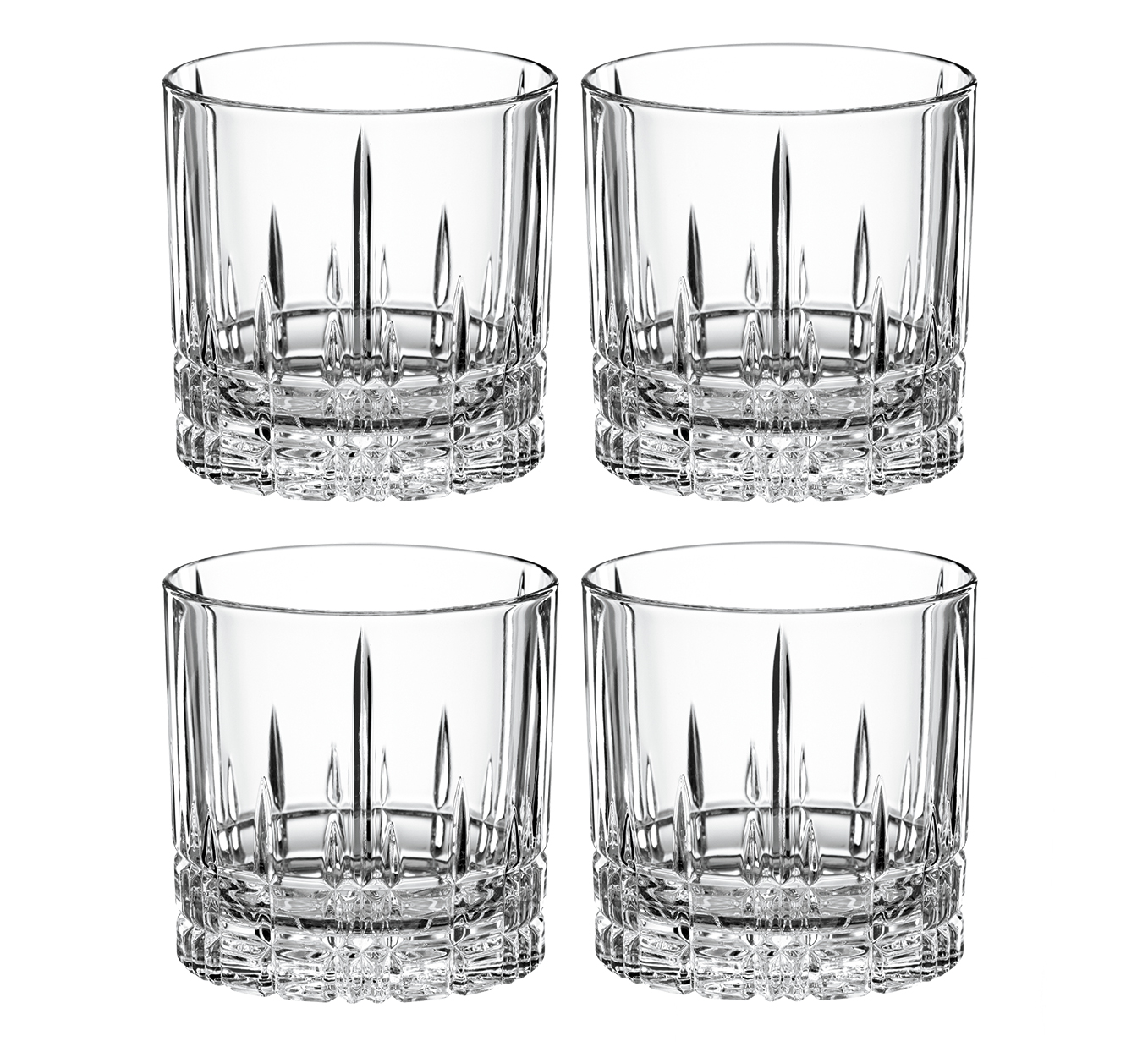 Perfect Serve Whiskey Glass D.O.F 4-Pack, 37 cl - Spiegelau