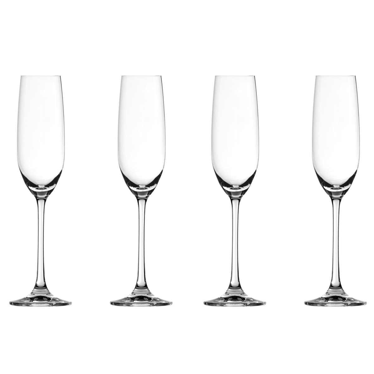 Spiegelau Salute Champagneglas 21cl, 4-pack klar | Skandinavisk Design | Champagneglas | Transparent