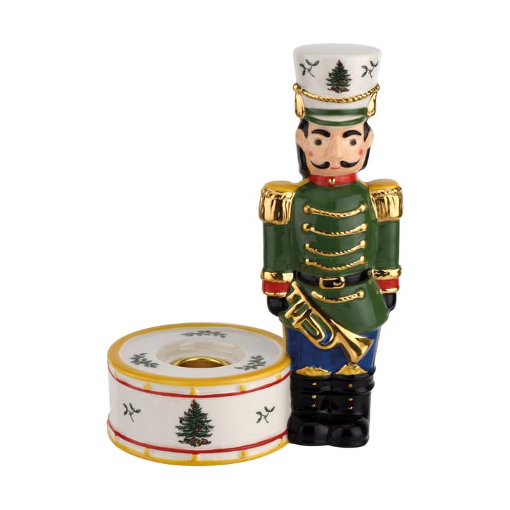 Christmas Tree Nutcracker ljushållare 17,5 cm - Green - Spode