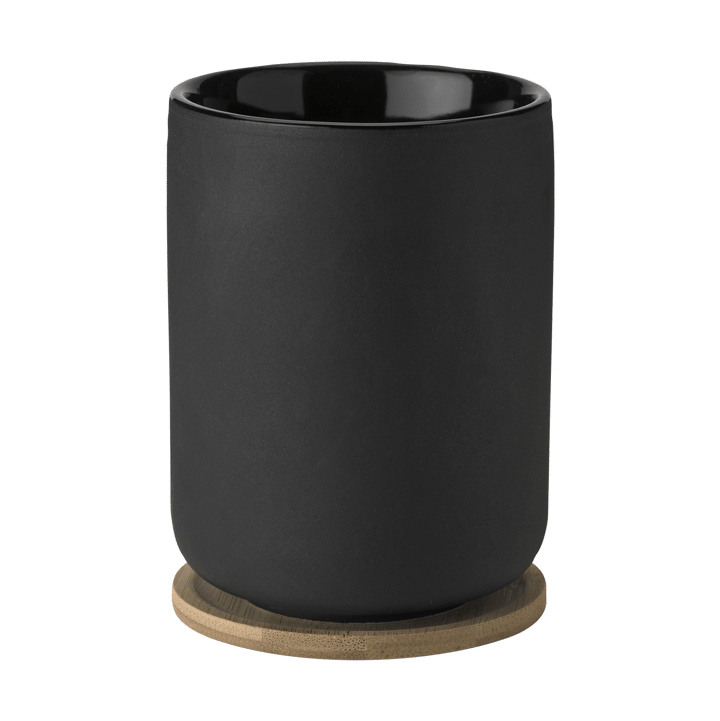 Theo termosmugg med underlägg 25 cl - Black - Stelton