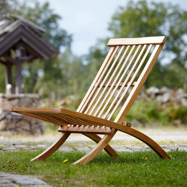 Muskö loungefåtölj, Teak Stockamöllan