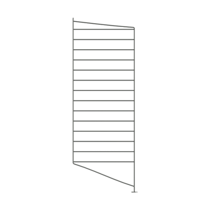 String golvgavel, Mörkgrå, 85x30 cm, 1-pack String