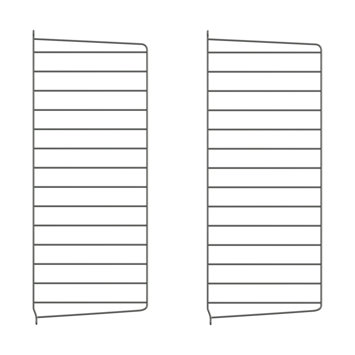 String väggavel - Mörkgrå, 75x30 cm, 2-pack - String