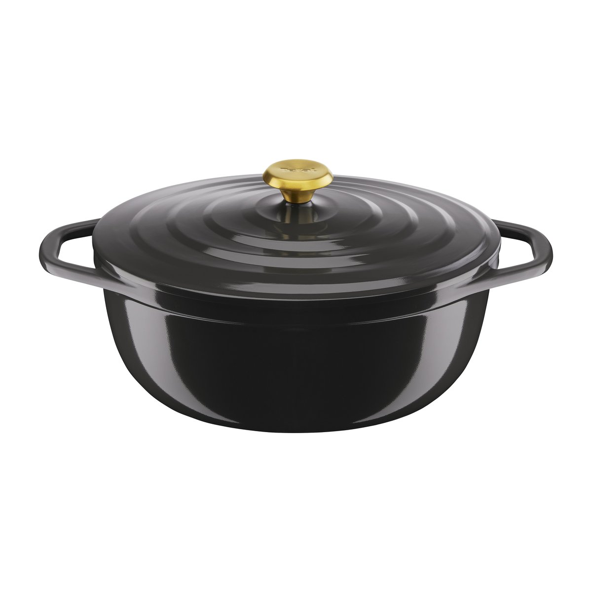 Tefal Air oval gryta 5,7 l Grå | Skandinavisk Design | Grytor | Grå