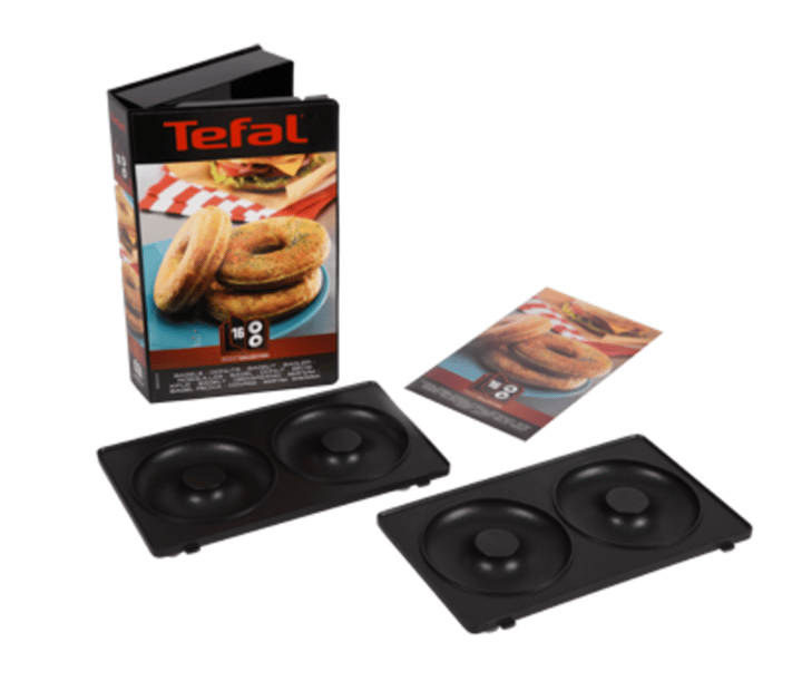 Snack Collection bagelplåt till smörgåsgrill - Svart - Tefal