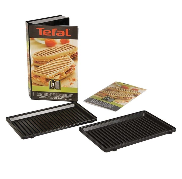 Snack Collection panini plåt till smörgåsgrill - Svart - Tefal