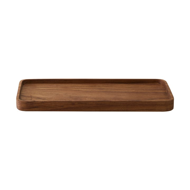 Teak serveringsbricka 12,5x27,5 cm, Brun Tell Me More