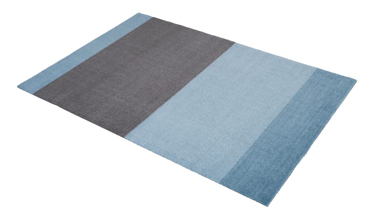 Stripes by tica, horisontell, gångmatta, Blue-steel grey, 90x130 cm tica copenhagen