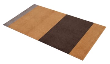 Stripes by tica, horisontell, gångmatta - Dijon-brown-sand, 67x120 cm - tica copenhagen