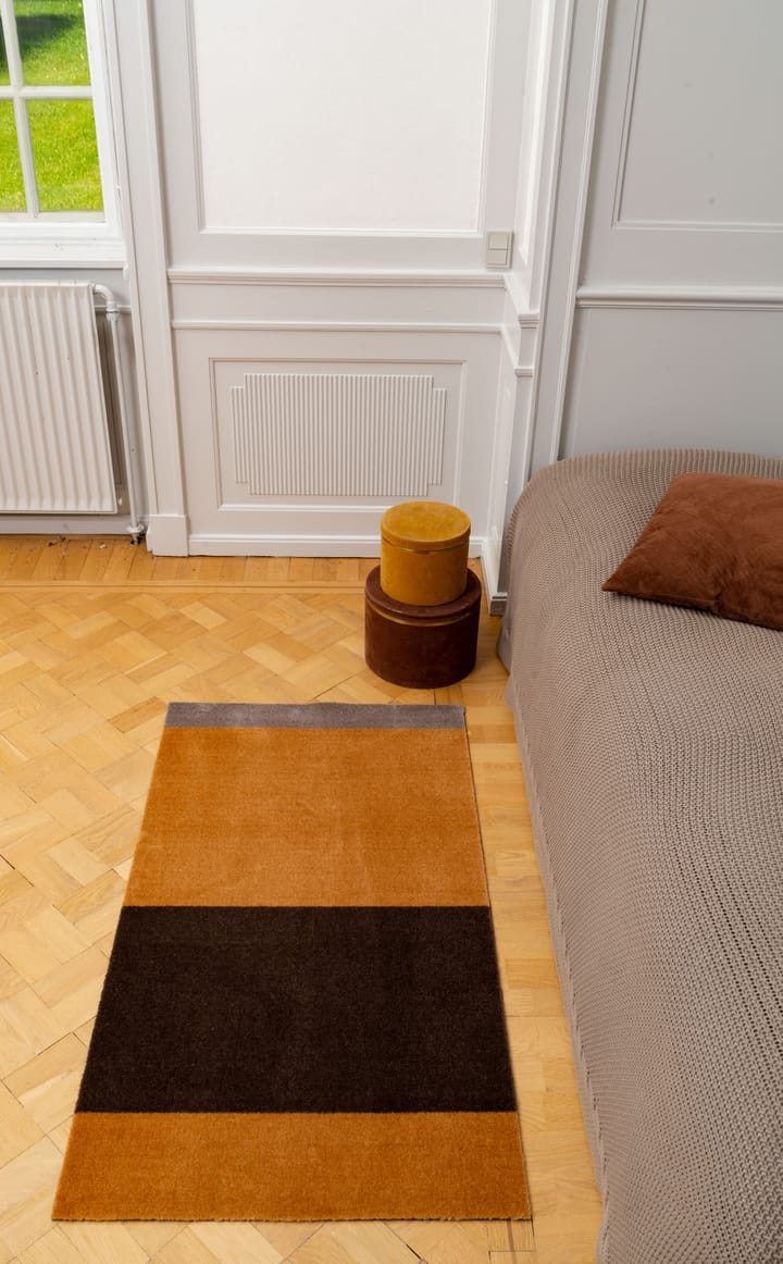 Stripes by tica, horisontell, gångmatta, Dijon-brown-sand, 67x120 cm tica copenhagen