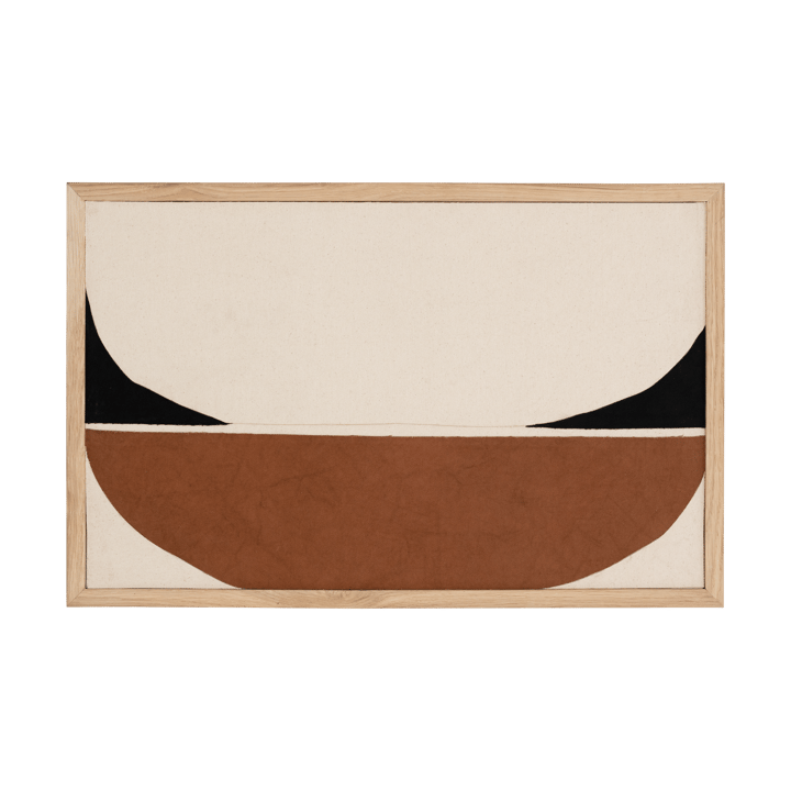 Ocaso A tavla 45x70 cm - White-brown - URBAN NATURE CULTURE