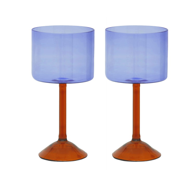 Urban Nature Culture gåvoset gin-tonicglas 2-pack - Blue - URBAN NATURE CULTURE