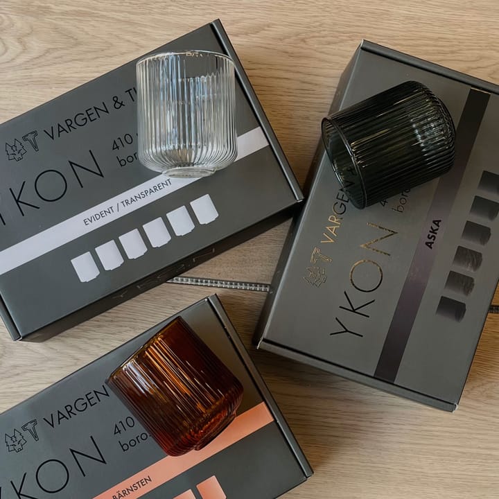 YKON glas 6-pack 41 cl, Evident transparent Vargen & Thor