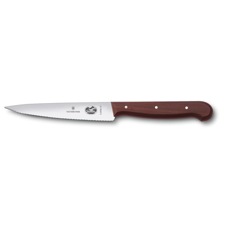 Victorinox kockkniv vågtandad 12 cm - Furu - Victorinox