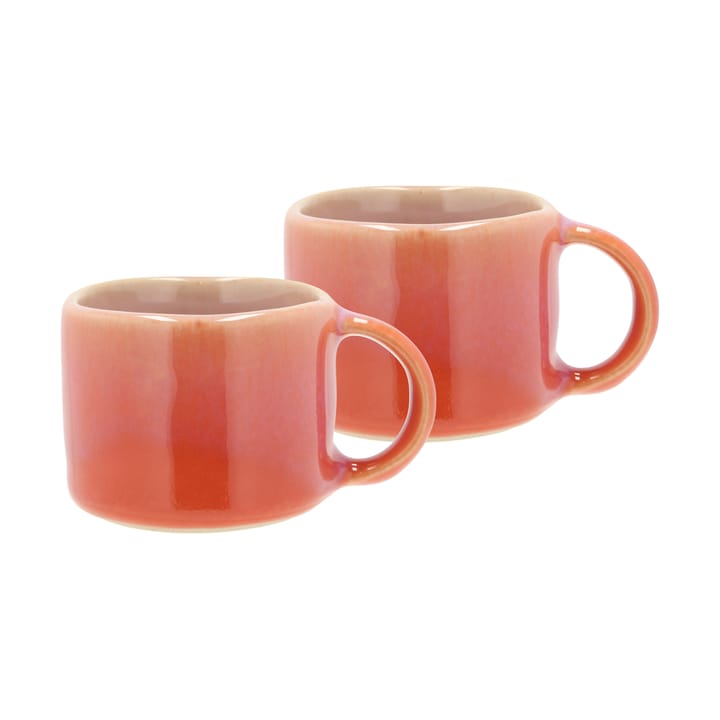 Styles espressokopp 8 cl 2-pack, Lila-orange Villa Collection