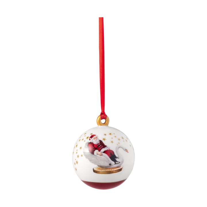 Annual Christmas Edition boll - Vit-röd - Villeroy & Boch