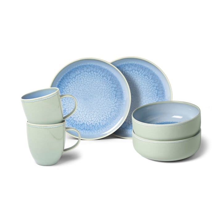 Crafted Blueberry frukostset 6 delar, Turkos Villeroy & Boch