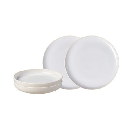 Crafted cotton servisset 4 delar - White - Villeroy & Boch