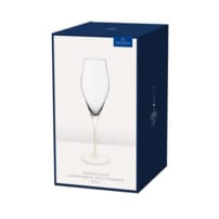 Manufacture Rock champagneglas 26 cl 4-pack, Klar-vit Villeroy & Boch