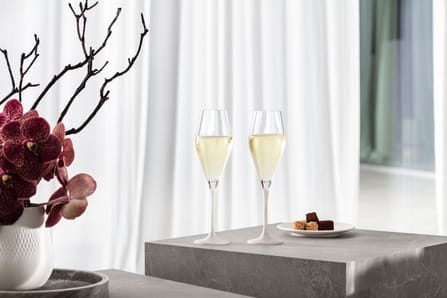 Manufacture Rock champagneglas 26 cl 4-pack, Klar-vit Villeroy & Boch