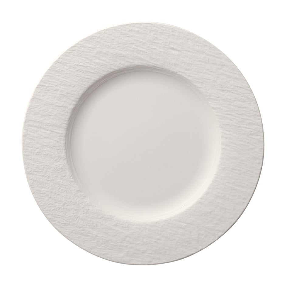 Villeroy & Boch Manufacture Rock tallrik 27 cm Blanc