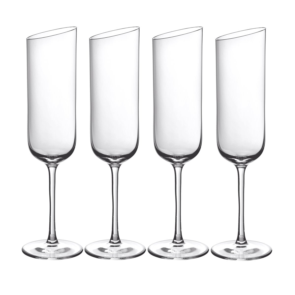 Villeroy & Boch NewMoon champagneglas 4-pack 17 cl | Skandinavisk Design | Champagneglas | Transparent