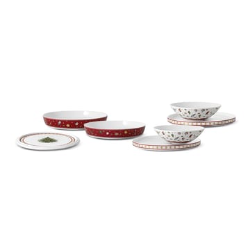 Toy's Delight La Boule servis 7 delar - Vit-röd - Villeroy & Boch