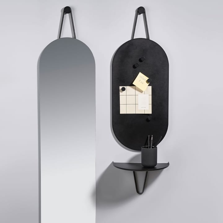 A-Wall Mirror spegel, black, small Zone Denmark